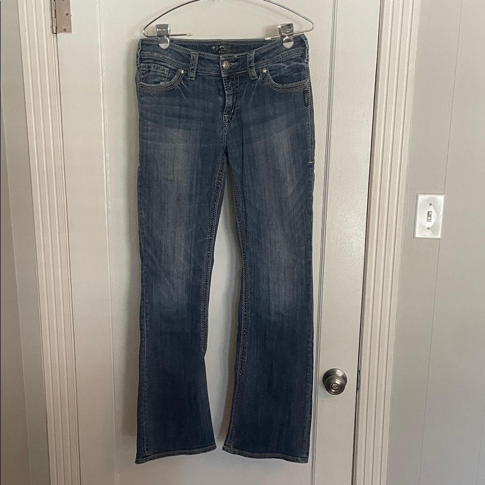 Weomens Silver Jeans 30x34
